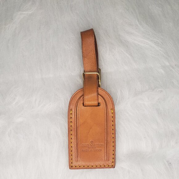 Louis Vuitton Luggage Tag - Vachetta Leather w/ COA - Picture 1 of 8